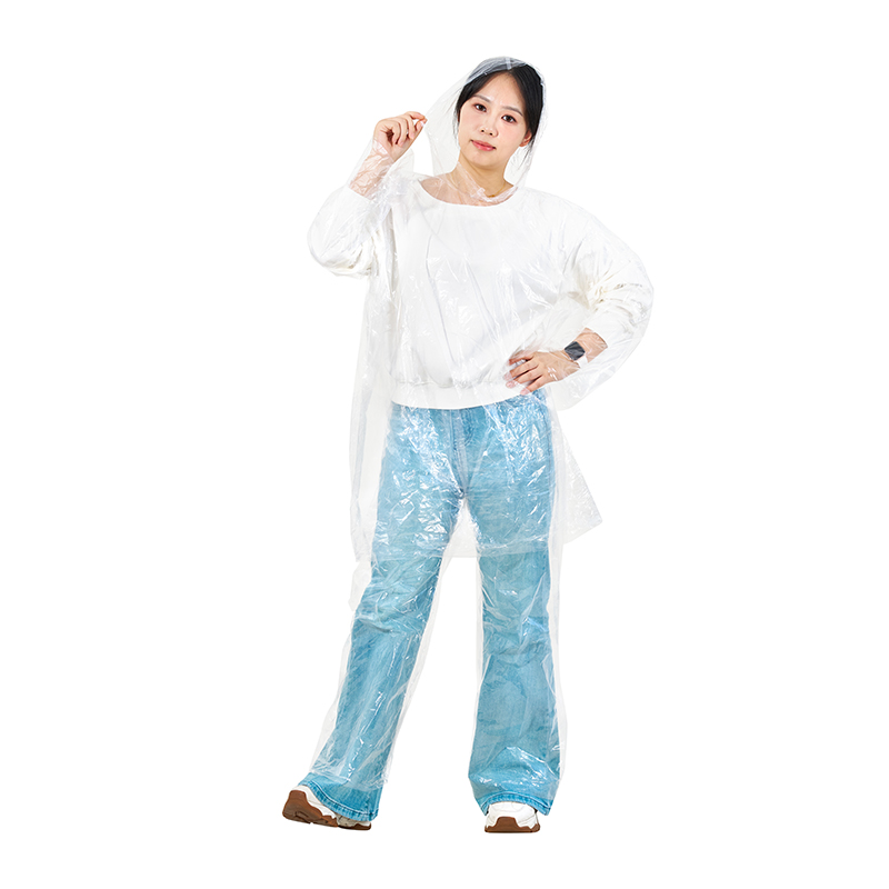 Disposable Raincoat Suit