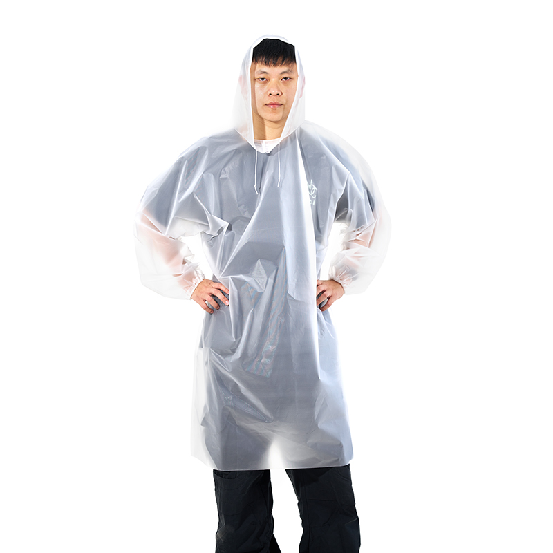 Lightweight And Eco-friendly Pullover Raincoat