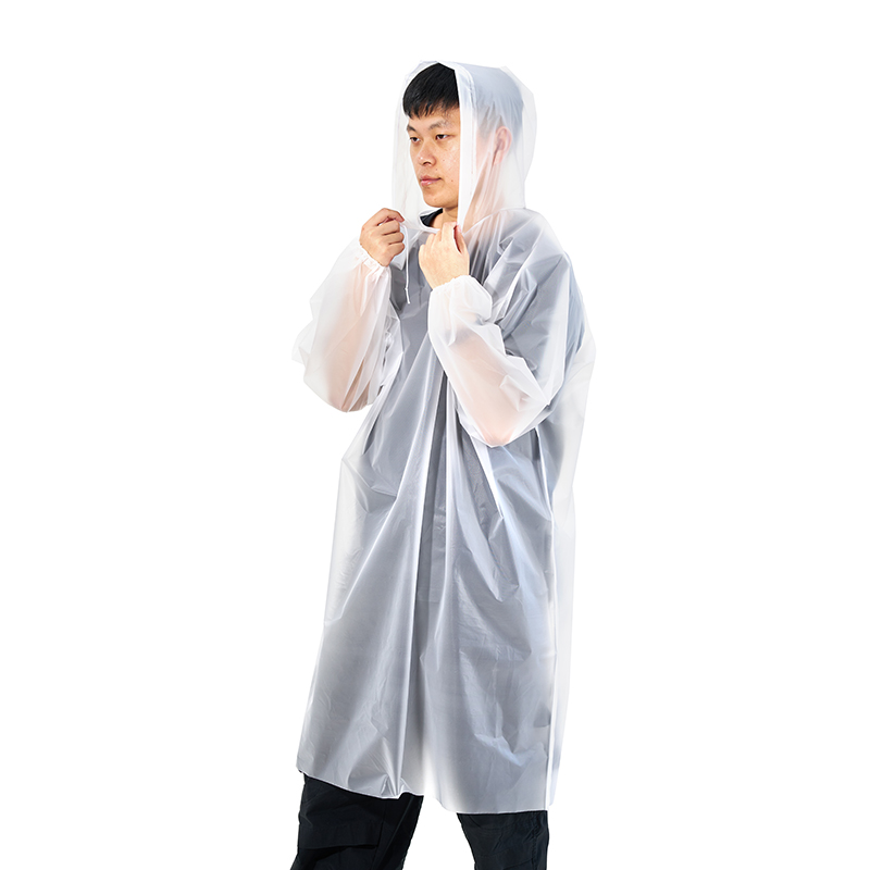 Lightweight And Eco-friendly Pullover Raincoat