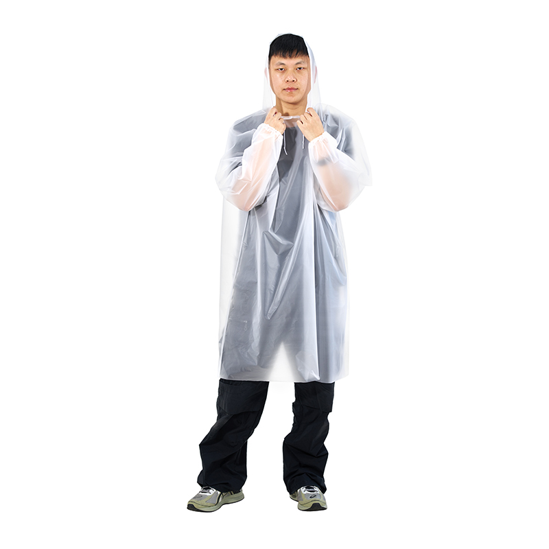 Lightweight And Eco-friendly Pullover Raincoat