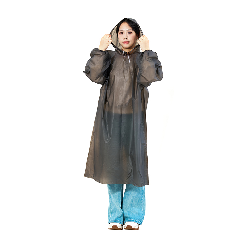 Lightweight And Eco-friendly Pullover Raincoat