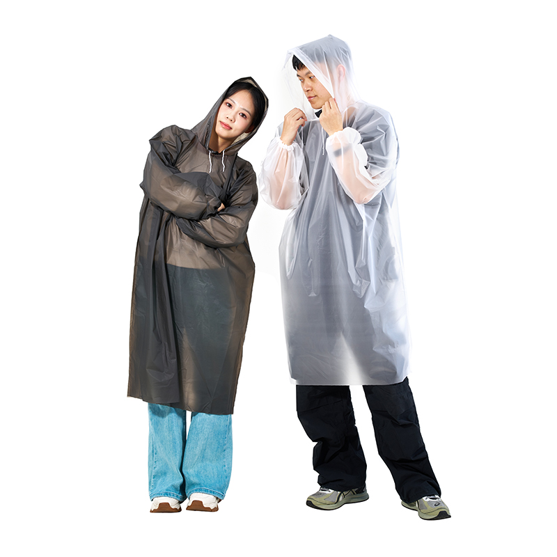Lightweight And Eco-friendly Pullover Raincoat