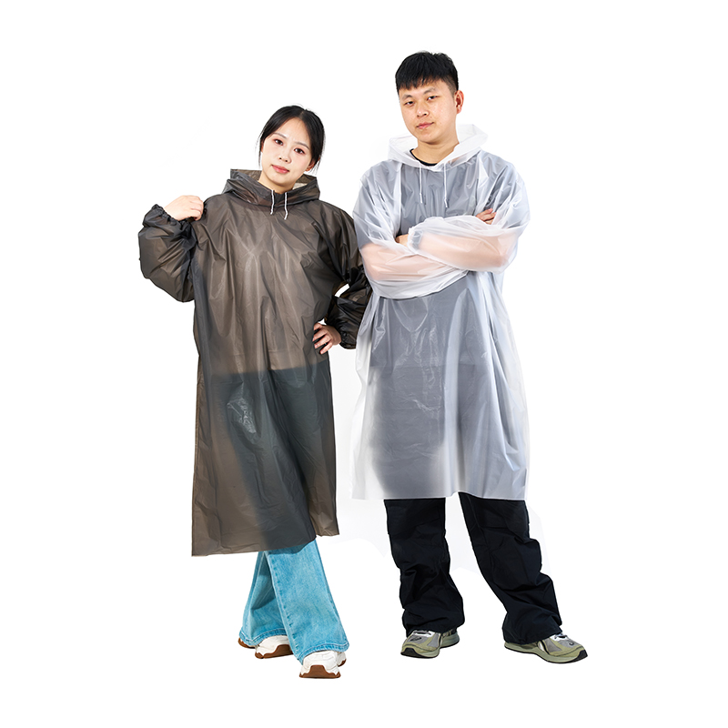 Lightweight And Eco-friendly Pullover Raincoat