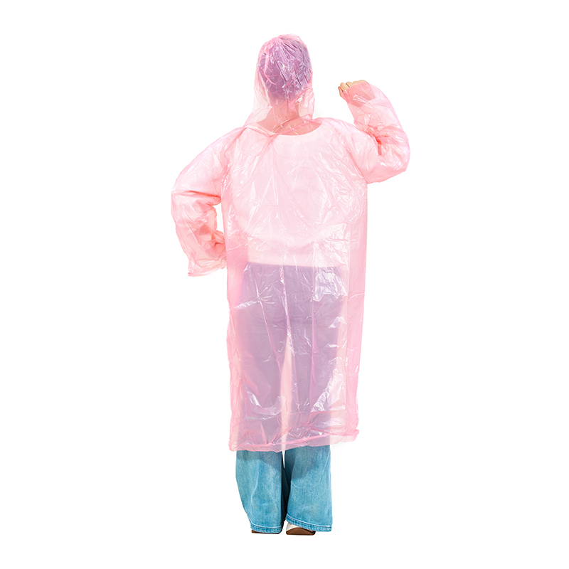Disposable Open-Front Raincoat