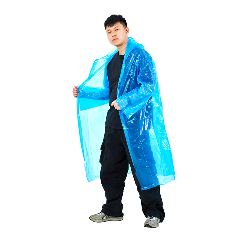 Disposable Open-Front Raincoat