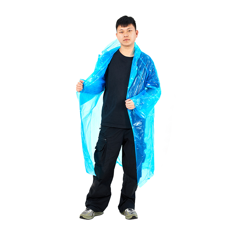 Disposable Open-Front Raincoat