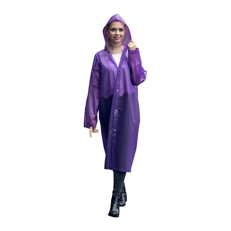Embossed Lightweight Raincoat