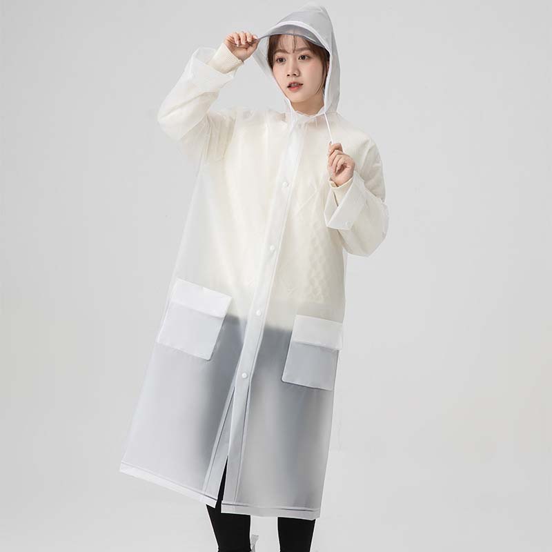 Outdoor Thickened Long Raincoat