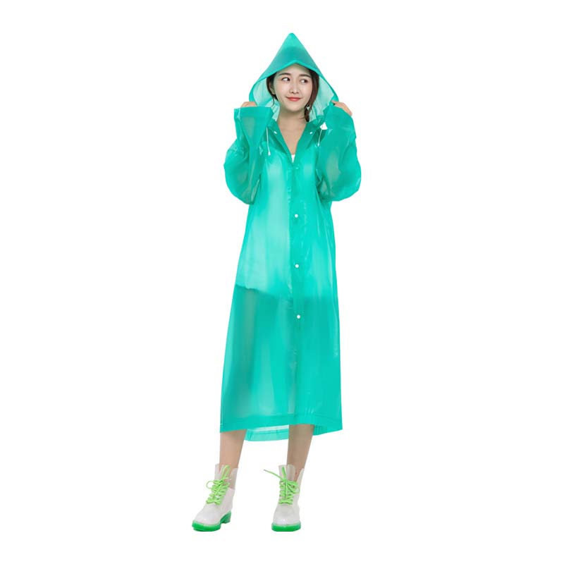 Embossed Lightweight Raincoat