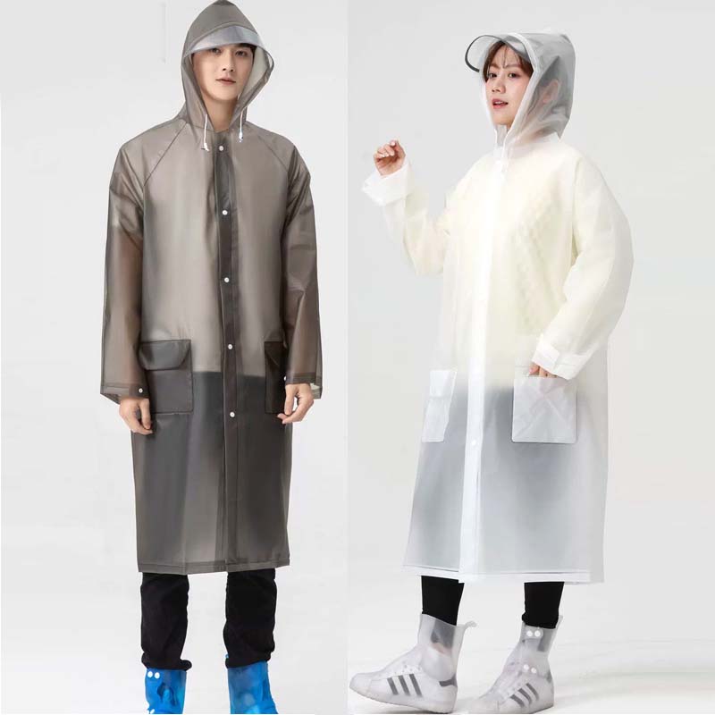 Outdoor Thickened Long Raincoat