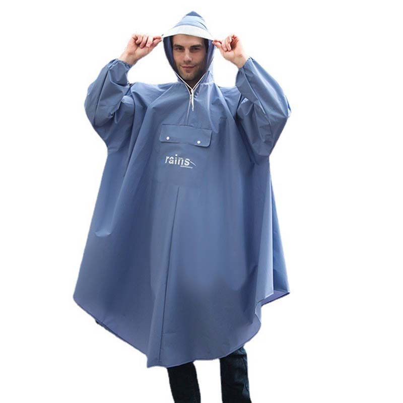 Waterproof Hooded Electric Scooter Rain Poncho