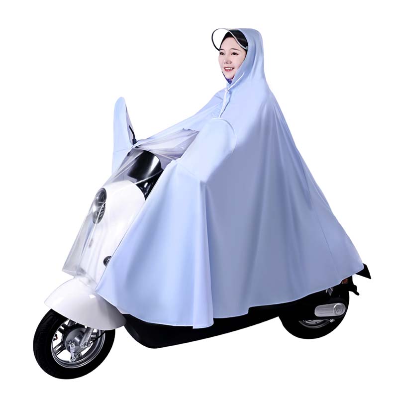 Thickened And Enlarged Electric Vehicle Raincoat