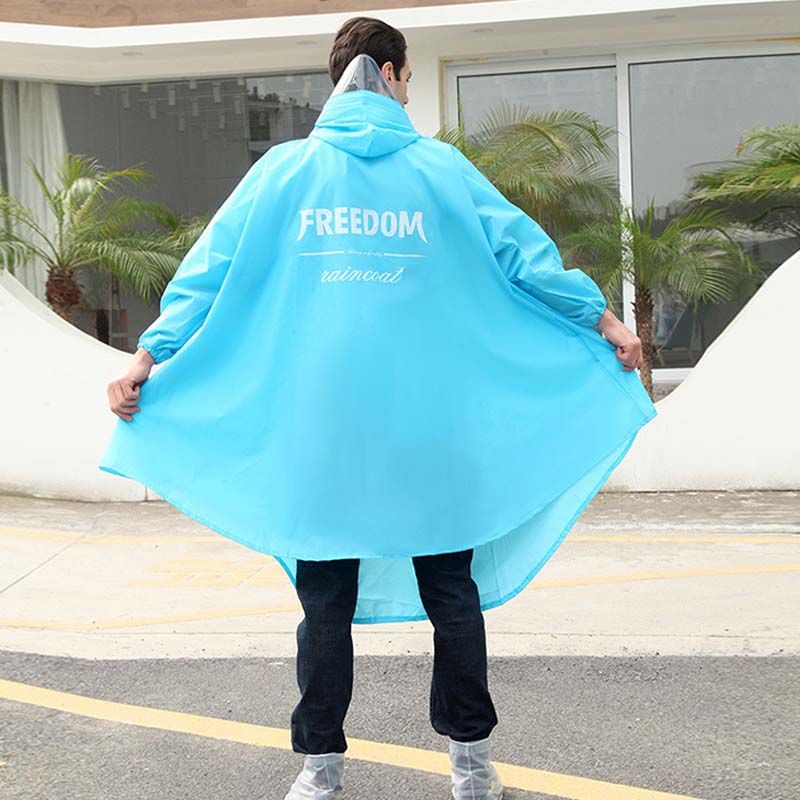 Waterproof Hooded Electric Scooter Rain Poncho