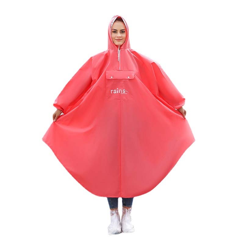 Waterproof Hooded Electric Scooter Rain Poncho