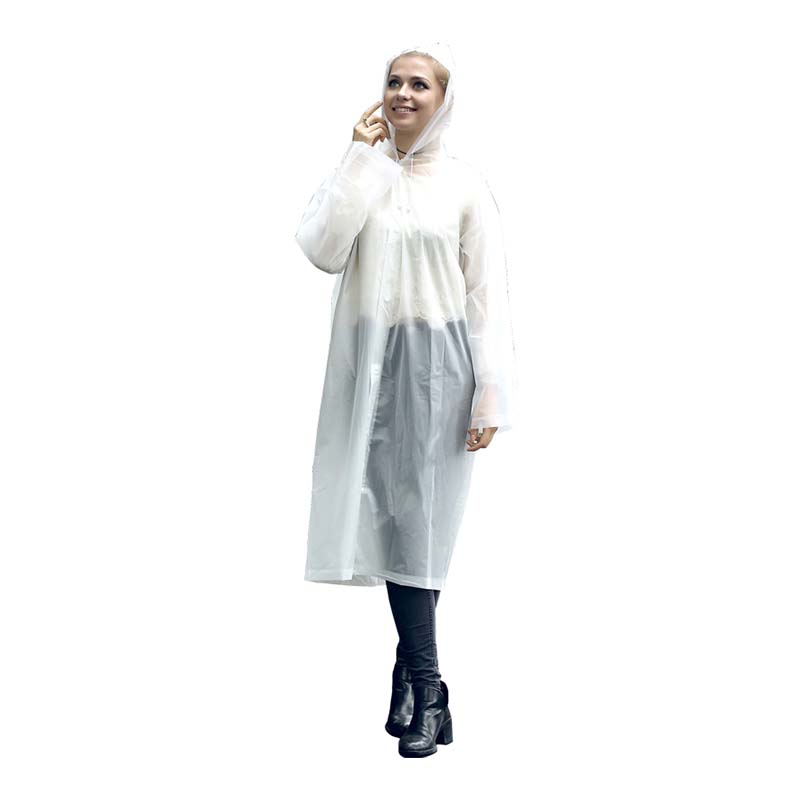 Embossed Lightweight Raincoat