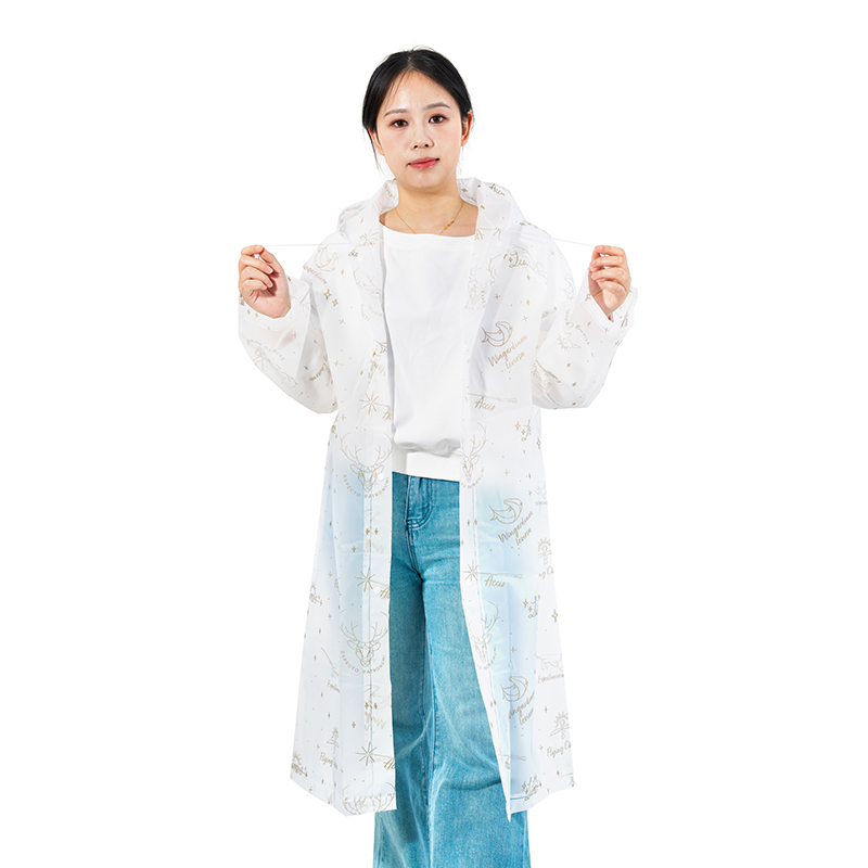 Lightweight EVA Long Raincoat