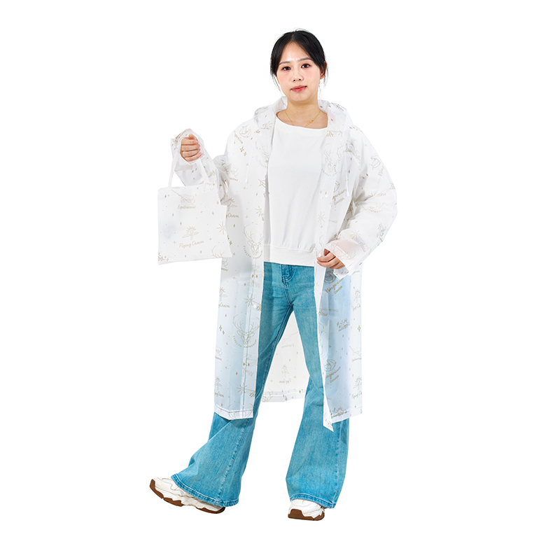 Lightweight EVA Long Raincoat