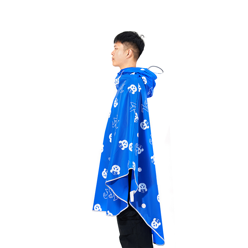 Thickened Full-Print Rain Poncho