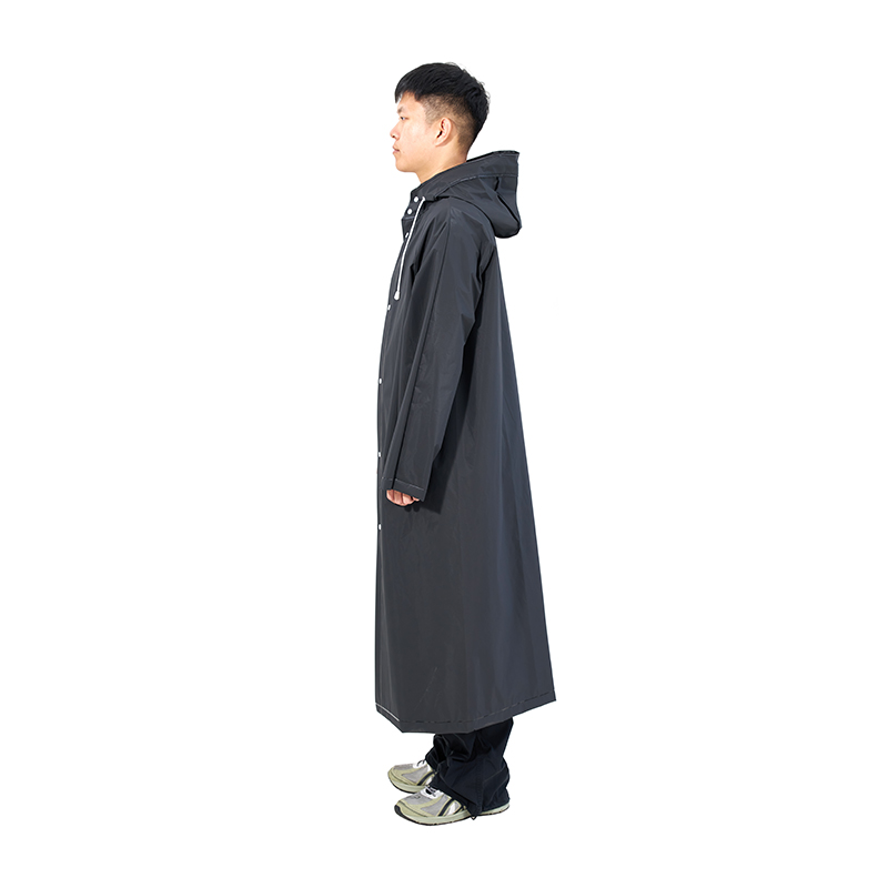 Thickened Front-Opening Raincoat