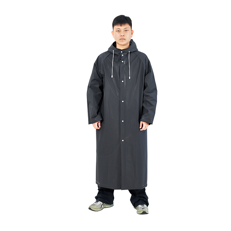 Thickened Front-Opening Raincoat