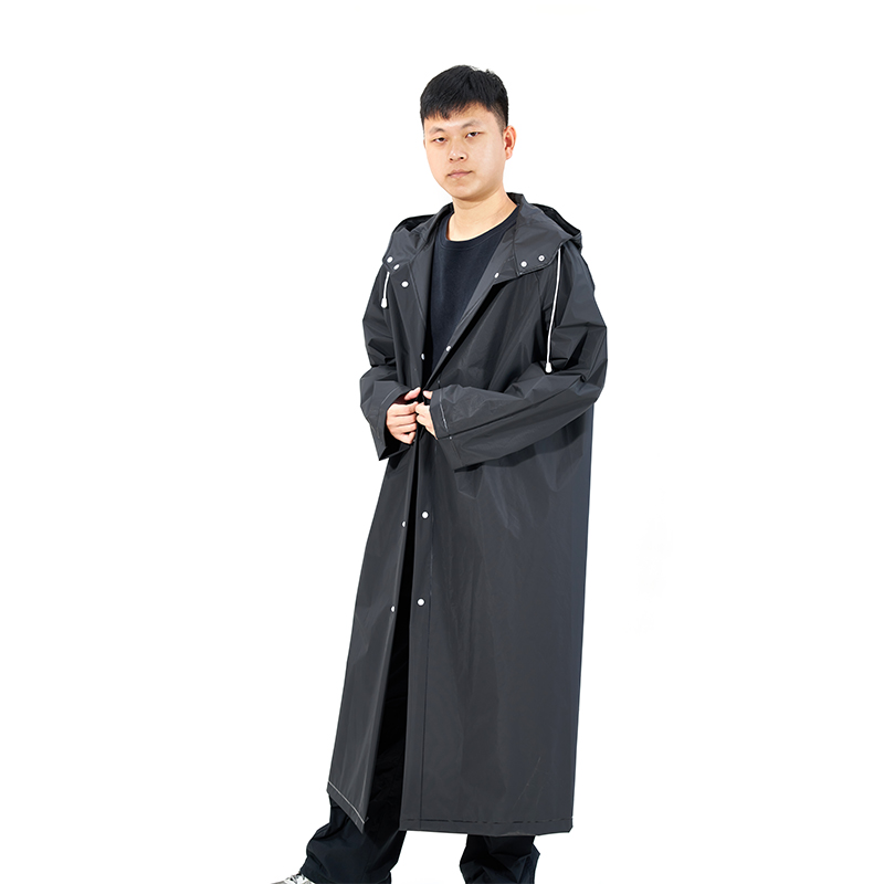 Thickened Front-Opening Raincoat