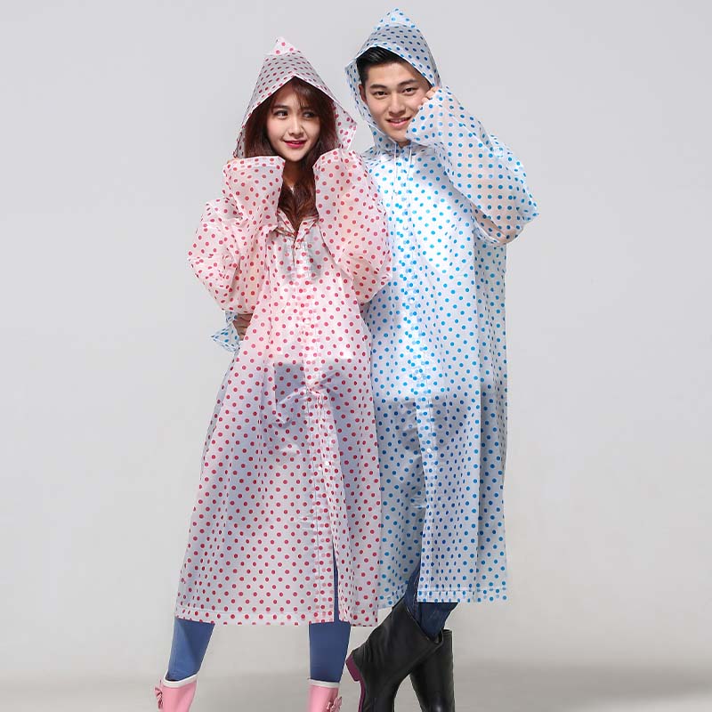 Lightweight Printed Raincoat