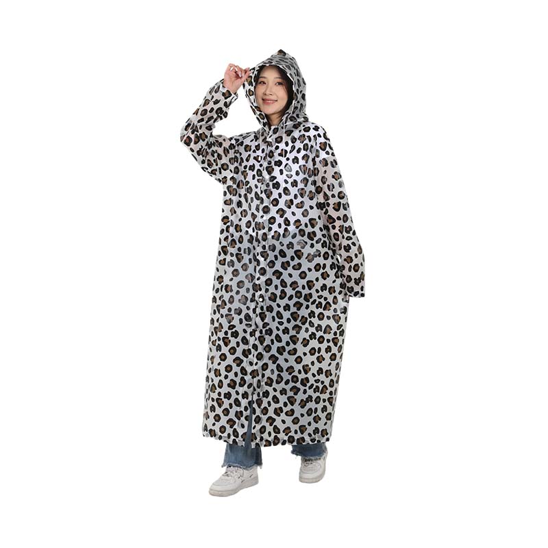 EVA Full-Print Long Raincoat
