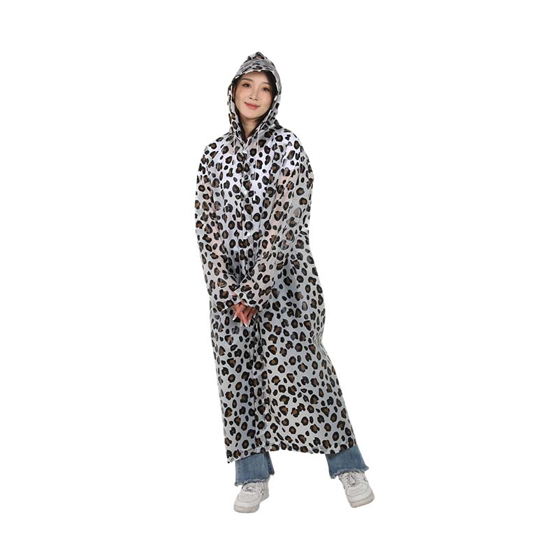 EVA Full-Print Long Raincoat
