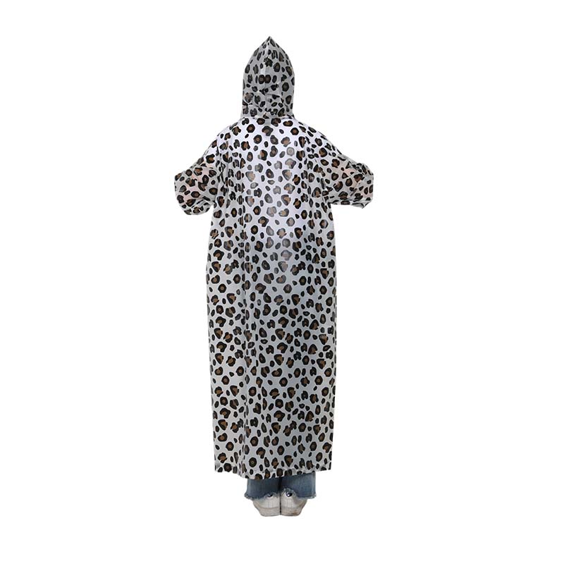 EVA Full-Print Long Raincoat