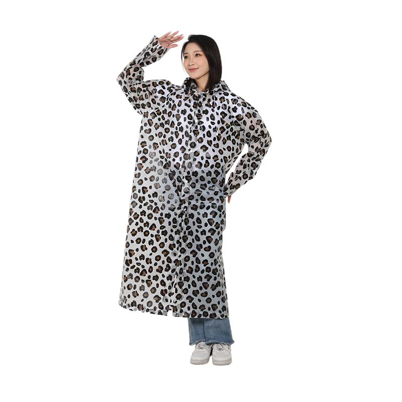 EVA Full-Print Long Raincoat