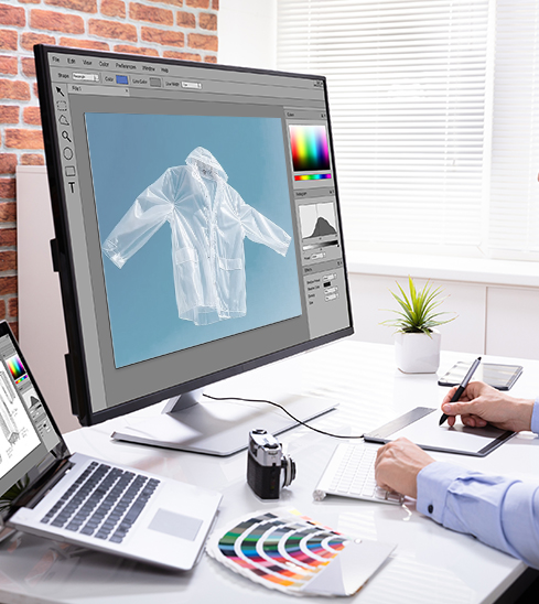 Kids Reflective Backpack Raincoat